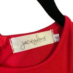 Jacey lane bell sleeve zipper back Dress, midi, red, work, going‎ out E23 Red Photo 2