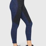 Outdoor Voices TechSweat 7/8 Two-Tone Legging Baltic Blue Night Black Size Small Photo 0