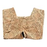 Anthropologie DAMSON MADDER Drew Cargo Jeans Snakeskin Print Size 4 NEW Photo 6