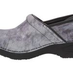 Dansko XP 2.0 Slate Marbled Nubuck Leather Clog Purple Gray Size EU 38 US 7.5 8 Photo 0