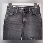 PacSun  Black Distressed Mom Jeans 100% Cotton size 24 Photo 5