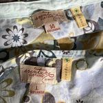 Aventura Clothing Womens Tank Top Skirt Matching Set Floral Print Size 14 Large Green Photo 11