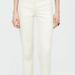 RE/DONE NWT 70s High Rise Stove Pipe frayed straight-leg jeans Photo 0