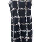 Vince Camuto  Black and White Checked Sheath Dress Size 8 SKU 1121 Photo 0