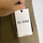 RE/DONE  Super Wide Trousers Size 31 Khaki 100% Cotton NWT Photo 7