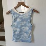 SKIMS NWOT  Cotton Rib Tank 2-Pack in Blue Cloud and White Photo 6