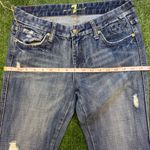 7 For All Mankind 7famk “A” pocket Stylish Blue Women's Jeans, Size 28 Photo 9