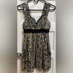 Nanette Lepore Anthropologie Silver Cinderella Princess
Dress Size 0 Silk Photo 2