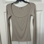Joah Brown  SQUARE NECK LONG SLEEVE! NWOT! Photo 1