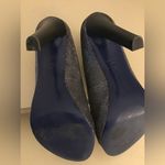 Rebecca Minkoff women silver metallic pump heel shoes US 7.5 Photo 7