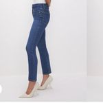 Good American Good Legs Straight Blue Jeans Size 00/24 Photo 1