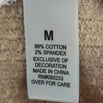 LA Hearts  Beige Textured Knit Cardigan and Shorts Matching Set Size Medium Photo 8