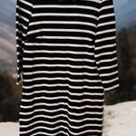 Old Navy NWOT Women's  striped sweat Dress - Size M‎ Photo 0