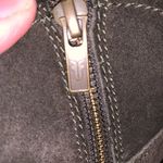 Frye  Madeline Brown Suede Leather Short Ankle Booties Heels Cowgirl Western  7M Photo 7