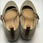 Life Stride Plaid Mary Jane Block Heel Shoes Women 6.5M Chic Buckle Fabric Strap Photo 9