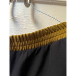 ZARA olive green black white stripe urban elastic waist pants joggers XXL Photo 4