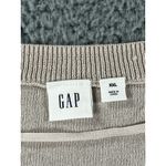 Gap  Sweater Women 2XL Merino Wool Boat Neck Ruffle‎ Cottagecore Peasant Casual Photo 6