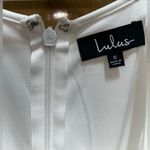 Lulus Irresistible Charm White Midi Dress - dress size Small (NWT) Photo 5