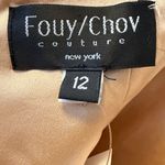 Fouy Chov Beige Halter Neck Cocktail Dress Photo 9