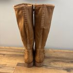 Baretraps  Mallory Snake Print Tall Faux Leather Knee High Riding Boot Photo 4