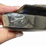 Gucci Black Patent Leather Gold Platform Peep Toe Heels 9.5B Made in Italy Photo 9