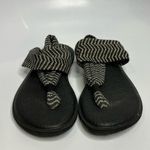 Sanuk yoga mat sling sandals gray & cream size 9 Photo 2