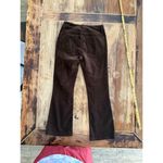 Frame Women's Brown Le Crop Mini Corduroy Boot Cut Jeans Size 26 Photo 1