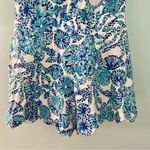 Lilly Pulitzer Jace Romper blue size large Photo 7