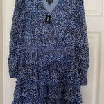 EXPRESS Blue Dress Photo 1