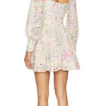 Bardot Lila Flounce Dress In Pastel Floral Photo 2