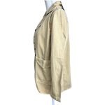 Sandrine Rose x Free People Empire Utility Jacket Linen Oversized Pockets M NEW Tan Size M Photo 1