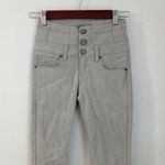 Wax Jean WAX 1 24x31 Super High Waisted Denim Jeans in Gray Photo 1