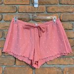 LC Lauren Conrad Intimates Polka Dot Waffle Knit Pink - Size XS Pajama Shorts Photo 0