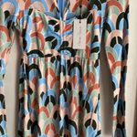 CARA CARA Loretta Dress Geo Dew Moss Size XXS Photo 6