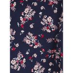 Torrid ‎ Sz 0 Plus Floral Crop Pants Blue Capri Boho Whimsy Sport Romantic Artsy Photo 6