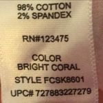 French Connection UK Style Jeans Coral Size 4 Photo 6