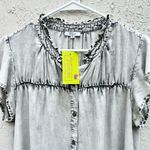 Rails Ruthie top blouse in charcoal cloud wash medium Photo 3