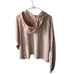 Nike Women's XL Pink Oversized Cropped Hoodie Long Sleeve Casual Photo 1