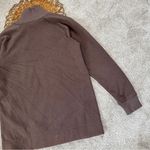 Athleta  Cozy Karma Side Zip Funnel Neck in Coffee House Size ST Photo 6