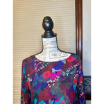 Violet+Claire Medium Longsleeve Floral Blouse Photo 1