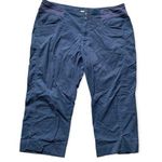 Royal Robbins  Blue Stretch Capri Pants 12 Photo 0