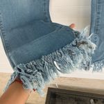 FOR THE REPUBLIC  Denim Frayed Ankle Jeans Photo 7