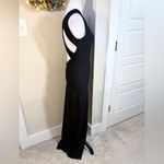Lovers + Friends  Passion Black Cutout Maxi Dress with High Slit Sz M🧡 Photo 5