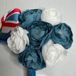 Disney  Parks Floral Minnie Mouse Ears Headband Union Jack Bow‎ Crown Photo 1