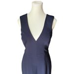 Dress the Population  Womens S Iris Crepe Side Slit Gown Bridesmaid Wedding Guest Photo 2