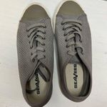 Seavees Army Issue Low Laser Cut Grey Leather Sneakers Sz 8.5 Photo 1