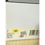 Nine West SZ 7 in Box Tan Leather 4" STILLETO Heel PEEP TOE Snakeskin Metallic Photo 5