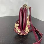 THEMOIRÈ Braided Cabernet Motif Mini Pochette With Removable Shoulder Straps Pink Photo 3