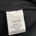 Z Supply Washed Out Black Textured Balloon Sleeve Shirt Photo 8