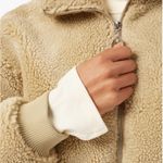 We Wore What  khaki Teddy Jacket Photo 1